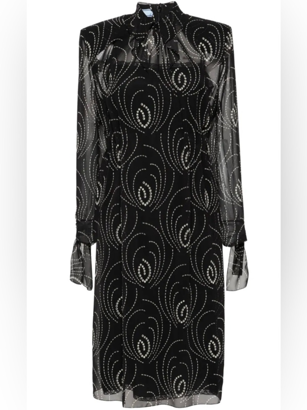 Prada Midi Dress 100% silk estate found